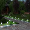 3er Set Solar-Steckleuchte, Edelstahl, H 23,5 cm Bild 4