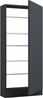 VCM Schuhschrank Fulisa 918782 Anthrazit H. 112 x B. 50 x T. 17 cm Bild 2
