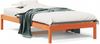 vidaXL Tagesbett ohne Matratze Wachsbraun 80x200 cm Massivholz Kiefer 844406 Bild 2