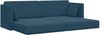 vidaXL Boden-Sofa-Bett Blau 213 x 70 x 77 cm Samt 4106725 Bild 4