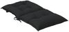 vidaXL Niedriglehner Stuhlkissen Set 2 pcs Melange Schwarz 4002400 Bild 5