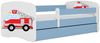 Raumhirsch Furniture Kinderbett 70x140, 80x160, 80x180 cm - Komplettset mit Matratze & Schublade (Bett für Mädchen, Einzelbett für Kinder von 2-12 Jahren, Rausfallschutz und Lattenrost), verschiedene Farben & Designs Bild 2