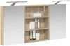 vidaXL Badezimmerschrank-Set 3 pcs 100 x 10,5 x 50 cm Holzwerkstoff 3403690 Bild 3