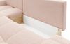 AX LIVING Ecksofa mit Schlaffunktion Hosio, 288 cm, hellcreme-rosa Polsterung Links Bild 5