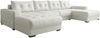 Ecksofa MODENA 320 cm x 185 cm – Stoff: ECO CAYENCE Weiss 1111 Farbe: Weiß Bild 4