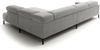 KAWOLA Sofa DELIA Ecksofa Cord hellgrau Recamiere rechts 74 x 219 x 276 cm Bild 5