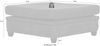Home affaire Polsterhocker Rysum, passend zur Serie "Rysum" B/T/H: 75/70/45 cm Bild 4
