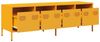 vidaXL TV-Schrank Senfgelb 135x39x43,5 cm Kaltgewalzter Stahl 851307 Bild 5
