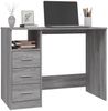 vidaXL Schreibtisch mit Schubladen Grau Sonoma 102x50x76 cm 823038 Bild 4