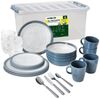 BRUNNER Geschirr-Set BRUNNER Campinggeschirr Set TUSCANY (8, 12, 16, 36-Teile) Rutschfest (36-tlg) Bild 2