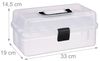 Relaxdays Aufbewahrungsbox mit 9 Fächern Bild 4