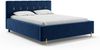 MEBLINI Polsterbett 140x200 ohne Lattenrost ohne Matratze – FABIO – Blau Samt – Doppelbett ohne Bettkasten - Stauraumbett - Kopfteil Bett ohne Stauraum Bild 2