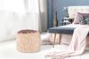 Fellpouf Bobtail 125 Beige / Braun Bild 3