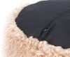 Fellpouf Bobtail 125 Beige / Braun Bild 5