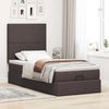 vidaXL Ottoman-Bett mit Matratze Dunkelbraun 100x200 cm Stoff 3313053 Bild 3