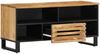 vidaXL TV-Schrank 100x34x46 cm Raues Massives Mangoholz 377514 Bild 3
