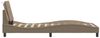 vidaXL Bettgestell ohne Matratze "Zadar" Cappuccino-Braun 100x200 cm Kunstleder 3208167 Bild 5