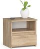 Home Collective Kommode 40 cm breit Holz Highboard Sideboard für Flur Schlafzimmer Wohnzimmer (Mehrzweckschrank Schrank schmal Kommode Schlafzimmer mit Schubladen), Kinderzimmer Organizer, 40 cm hoch mit 1 Schublade sonoma Bild 4