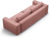 Micadoni Sofa Victor 3-Sitzer Samt Rosa Bild 4