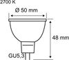 Paulmann 289. 12 LED Reflektor GU5,3 12V 3x450lm 3x6W 2700K - warmweiß Grau Bild 2