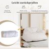 COSTWAY Sitzsack, Sessel, Bodensessel Samt mit rutschfestem Boden Bild 2
