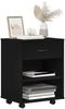 vidaXL Aufbewahrungsschrank Schwarz Eichen-Optik 46 x 36 x 59 cm 862673 Bild 3
