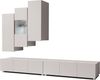 AX LIVING Anbauwand Wohnzimmer Kossana 11 – 300cm Breite Beige Bild 2