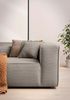 LeGer Home by Lena Gercke Ecksofa PIARA XXL, L-Form, Schlaffunktion, Cord, Leinenoptik o. Strukturstoff, Hocker stellbar zum Schlafsofa (Krokodilverbinder), tiefe Sitzfläche Bild 4