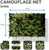 yourGEAR Sonnensegel yourGEAR Tarnnetz Camouflage 4x5 Meter Armee Netz Tarnung Jagd Wald Bild 2