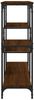 Konsolentisch, Beistelltisch, Konsole Braun Eichen-Optik 103x32x95 cm Holzwerkstoff Bild 5