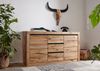 Sideboard Wildeiche / Zerreiche 155x43x80 natur geölt MONTREUX #154 Bild 3