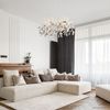 Hängelampe Esszimmer Kristalle Kronleuchter Pendelleuchte Wohnzimmer 64133-8 Bild 3