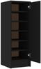 vidaXL Schuhschrank Schwarz 32x35x92 cm Holzwerkstoff 808973 Bild 2