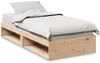 vidaXL Tagesbett ohne Matratze 90x200 cm Massivholz Kiefer 859241 Bild 2