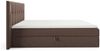 Boxspringbett Schlafzimmerbett MARTIM 120x200cm in Stoff Fresh Braun Bild 4