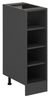 Küchenregal R-Line Anthrazit 25 cm ohne Arbeitsplatte Vicco Bild 4