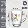 Ritzenhoff & Breker Teeglas Shanti, 6-tlg, Glas, hitzebeständig, je 380 ml Bild 4