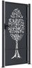 vidaXL Gartentor Anthrazit 100x175 cm Stahl Baum-Design 153158 Bild 4