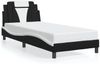 vidaXL Bettgestell "Viana" mit LED ohne Matratze Schwarz und Weiß 80x200 cm 3213985 Bild 5