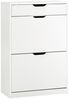 SoBuy FSR180-W Schuhschrank, Spanplatte, Melamin, Weiß, 60 x 90 x 30 cm Bild 1
