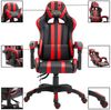 Gaming-Stuhl, Schreibtischstuhl, Bürostuhl Rot Kunstleder Bild 2