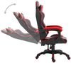 Gaming-Stuhl, Schreibtischstuhl, Bürostuhl Rot Kunstleder Bild 3