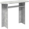 vidaXL Konsolentisch Betongrau 100 x 39,5 x 75 cm Holzwerkstoff 8001161 Bild 2