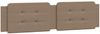 vidaXL Bett mit Matratze "Zadar" Cappuccino-Braun 200x200 cm Kunstleder 3208891 Bild 5