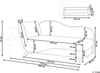 Chaiselongue Leinenoptik hellbraun mit Bettkasten linksseitig MERI II Bild 2