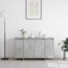 vidaXL Sideboard Beton Grau 135 x 41 x 75 cm Holzwerkstoff 3333889 Bild 4
