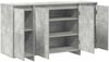 vidaXL Sideboard Beton Grau 135 x 41 x 75 cm Holzwerkstoff 3333889 Bild 5
