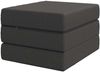vidaXL Klappsofa Bett 90 x 63 x 45 cm Dunkelgrau 900149 Bild 5