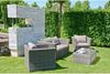 Garten Lounge Gruppe AVILA 4-teilig inkl. Kissen Bild 4