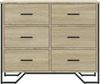 vidaXL Kommode Sonoma-Eiche 91x35,5x74,5 cm Holzwerkstoff 3295303 Bild 4
